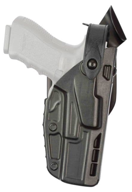 Safariland 7360 7TS ALS/SLS Mid-Ride Level III Retention OWB Duty Holster SIG Sauer P320 Compact/SIG Sauer P320 Carry/SIG Sauer P250 DC Right Hand STX