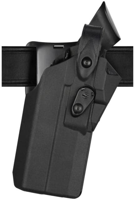 Safariland 7360RDS 7TS ALS/SLS Mid-Ride Level III Retention Duty Holsters SIG Sauer P320 X-Compact TLR-7 Left Plain Black 7360RDS-75227-412