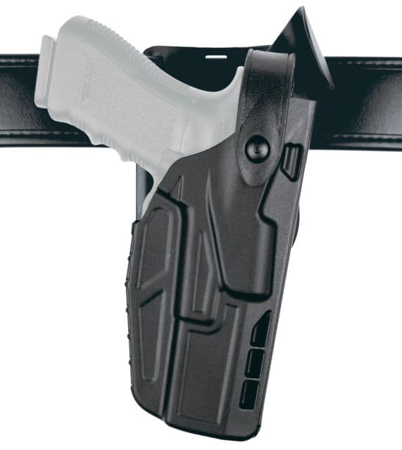 Safariland 7365 7TS ALS/SLS Level III Retention Duty Holster Glock 17/Glock 22 Right Hand STX Plain Black 7365-8325-411