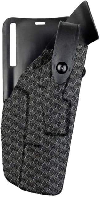 Safariland 7365 7TS ALS/SLS Low-Ride Level III Retention OWB Duty Holster SIG Sauer P320C 9/40 X300U/TLR-1HL Right Basketweave Black 7365-7502-481