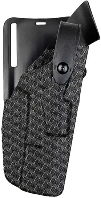 Safariland 7365 7TS ALS/SLS Low-Ride Level III Retention OWB Duty Holster Smith & Wesson M&P 2.0 9 w/ Light Right Basketweave Black