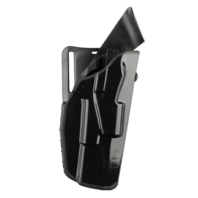 Safariland 7390 7TS ALS Mid Ride Glock Duty Holster Glock 17 Streamlight TLR-1 ALS Guard Right Hi Gloss Black
