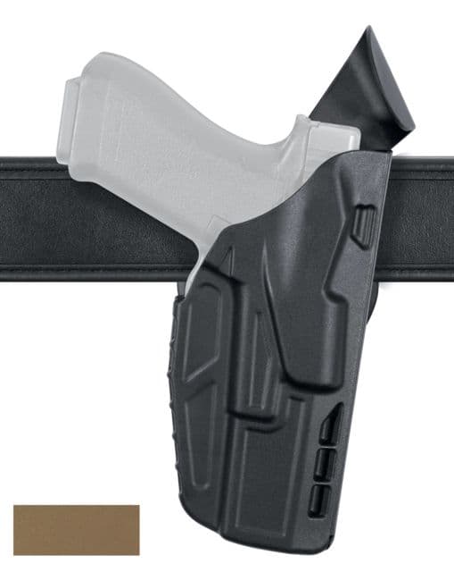 Safariland 7390 7ts Als Mid Ride Duty Holsters Heckler & Koch Usp Compact 9mm/Heckler & Koch Usp Compact .40 S&w Right Hand Safariseven Plain Flat