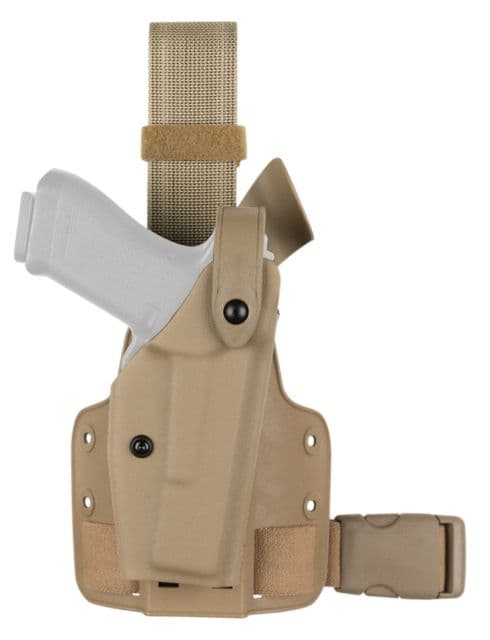 Safariland 6004 SLS Tactical Holster Right Hand Brown