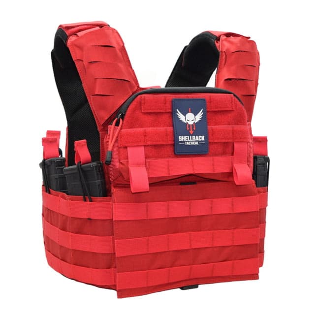 Shellback Tactical Banshee Elite 2.0 Plate Carrier Range Red One Size