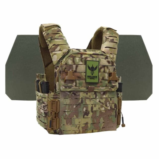 Shellback Tactical Banshee Elite 3.0 Level IV Body Armor Kit with Model L410 Plates Multicam 2X/3X