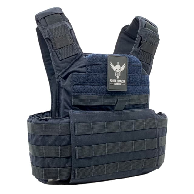 Shellback Tactical Banshee Rifle Plate Carrier Navy Blue One Size