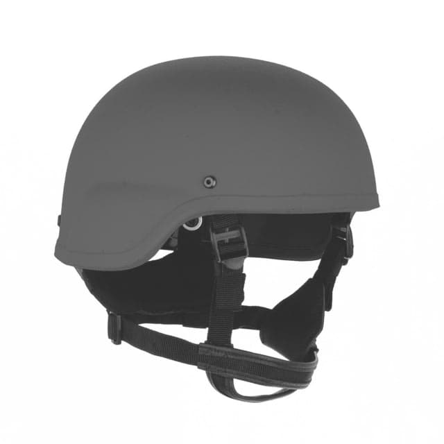 Shellback Tactical Level IIIA ACH Standard Cut Ballistic Helmet Black Medium