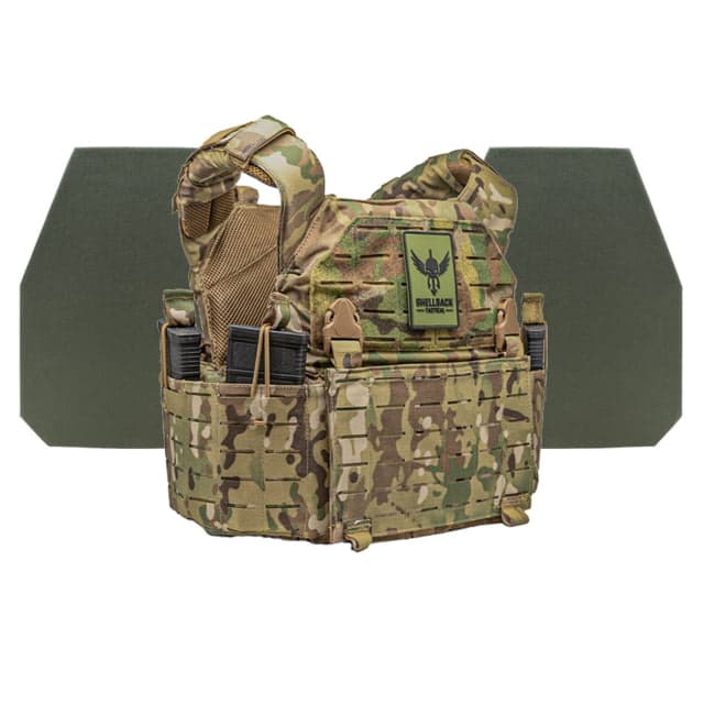 Shellback Tactical Rampage 2.0 Level IV Body Armor Kit with Model L410 Plates Multicam One Size