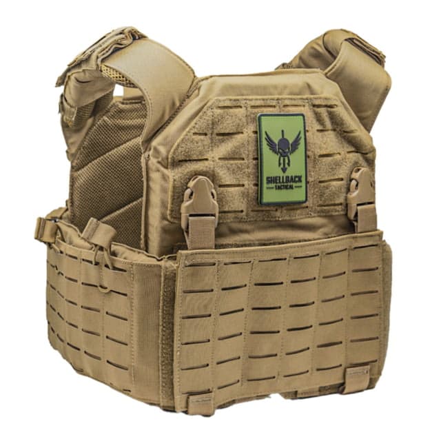 Shellback Tactical Rampage 2.0 Plate Carrier Shooter and SAPI Coyote One Size