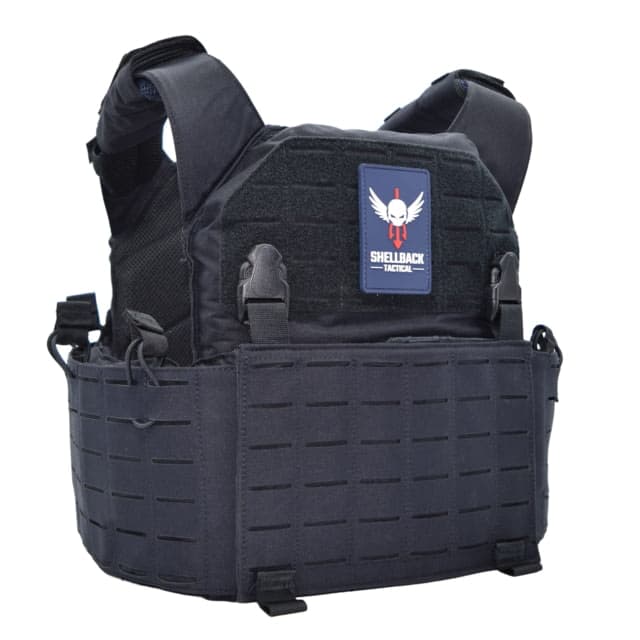 Shellback Tactical Rampage 2.0 Plate Carrier Shooter and SAPI Navy Blue One Size
