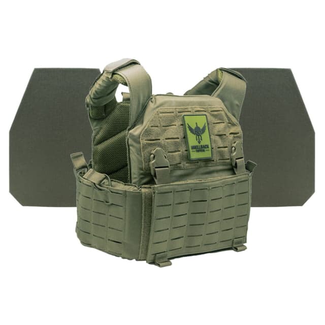 Shellback Tactical Rampage 2.0 Level IV Body Armor Kit with Model L410 Plates Ranger Green One Size