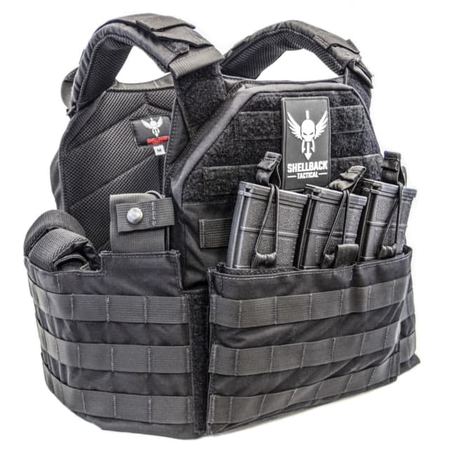 Shellback Tactical SF Plate Carrier Black Medium