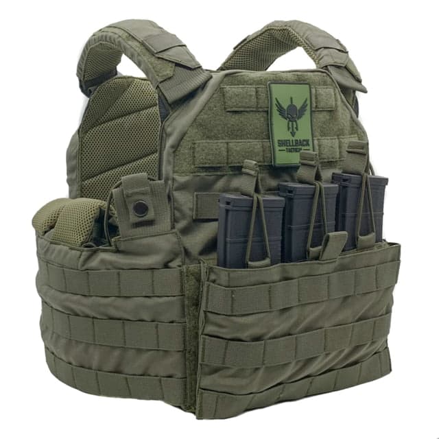 Shellback Tactical SF Plate Carrier Ranger Green Medium