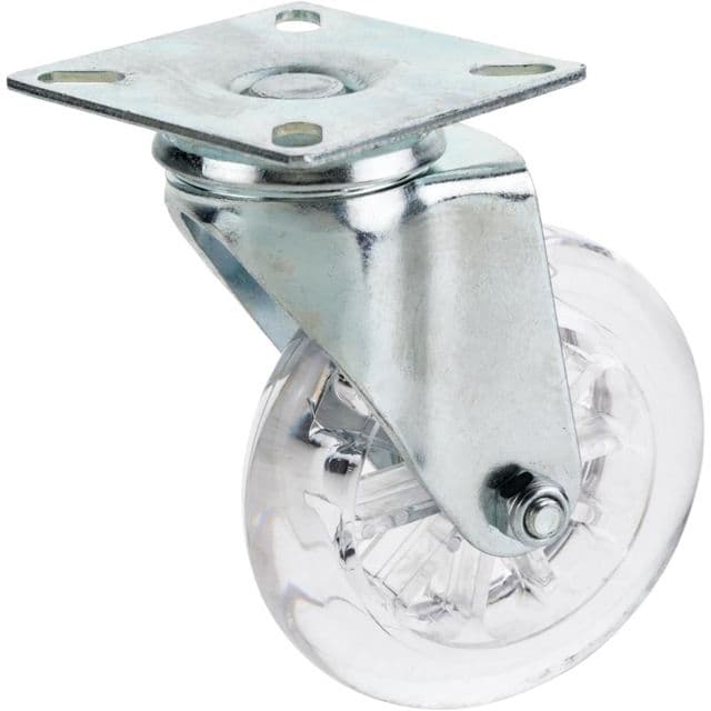 Shop Fox 4in Non-Marring Swivel Caster Plate Mount