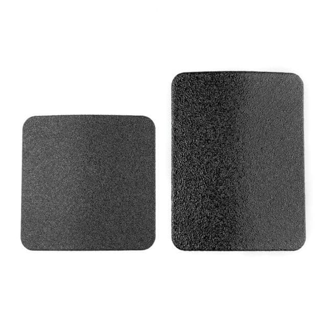 Spartan Armor Systems AR500 Omega Steel Core Body Armor Shooters Cut Set Of Two Single Curve Full Coat Black 11x14