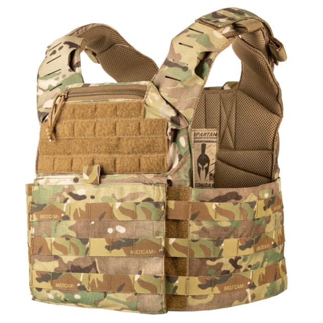 Spartan Armor Systems Leonidas Plate Carrier Multi-Cam Adjustable