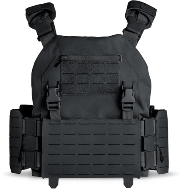 Spartan Armor Systems Titan Modular 1000d Nylon Plate Carrier 6in x 6in x 6in x 8in Black