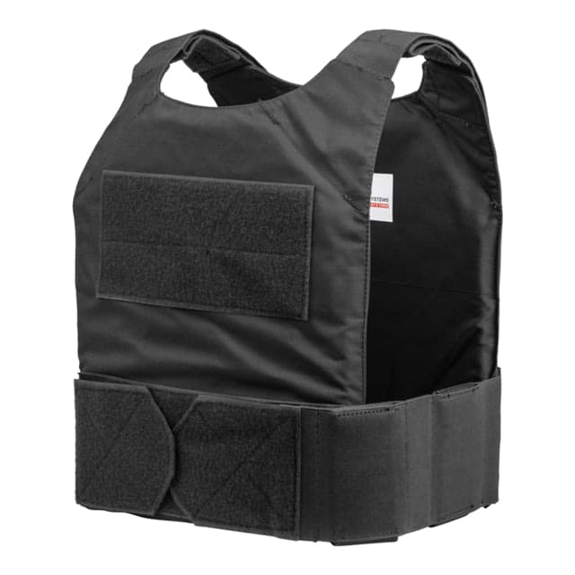 Spartan Dl Plate Carrier Black 11.4x12.5