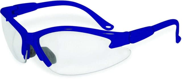 SSP Eyewear Columbia Color Frame Safety Glasses Blue Frame Crystal Clear Anti-Fog Lens COLUMBIA BLU CL A/F