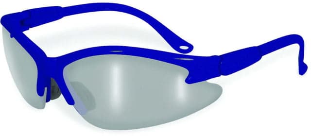 SSP Eyewear Columbia Color Frame Safety Glasses Blue Frame Mirror Lens COLUMBIA BLU