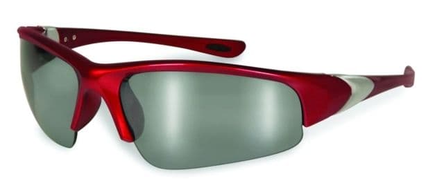 SSP Eyewear Entiat CF+ Bifocal Shooting Glass Readers w/ 1.50 Magnification Red Frame Mirrored Lens ENTIAT 150 RED