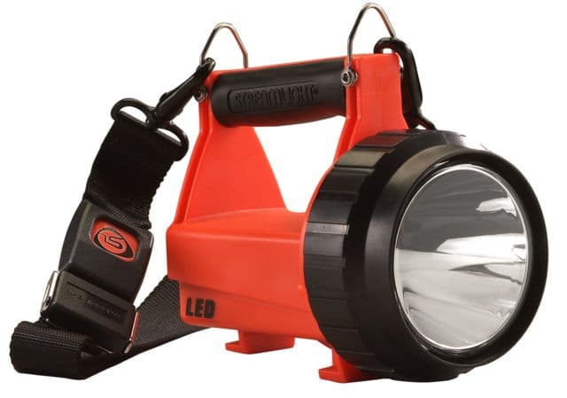 Streamlight Fire Vulcan Rechargeable C4 Led Flashlight Standard Sytem With Ac-Dc Charger Orange