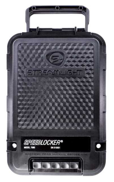 Streamlight Speedlocker Portable Lockable Storage Container Black