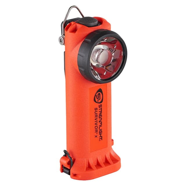 Streamlight Survivor X Safety-Rated Firefighters Right-Angle Led Flashlight No Charger White 250 Lumens Orange