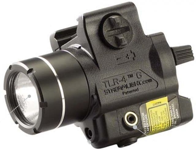 Streamlight TLR-4G Compact Tactical Light CR2 Lithium Battery 160 Lumens Black