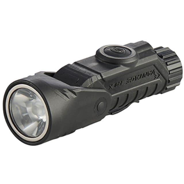 Streamlight Vantage 180 X USB Flashlight 250 Lumens w/ 18650 USB battery helmet bracket Black