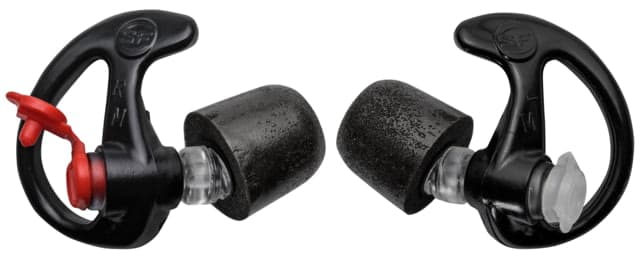 SureFire EP7 Sonic Defender Ultra Earplugs 25 Pair Black Medium NSN 6515-01-622-2539