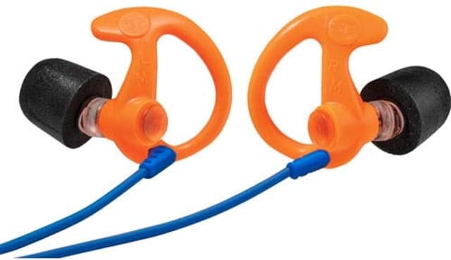 SureFire Full Block Comply Foam Tipped Earplugs 25 Pairs Orange Medium