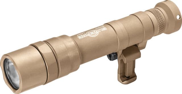 SureFire M640DF Scout Light Pro Dual Fuel LED Weapon Light Tan