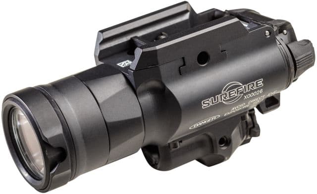 SureFire MasterFire Ultra High Output 1000 Lumens White LED Green Laser Weapon Light Black