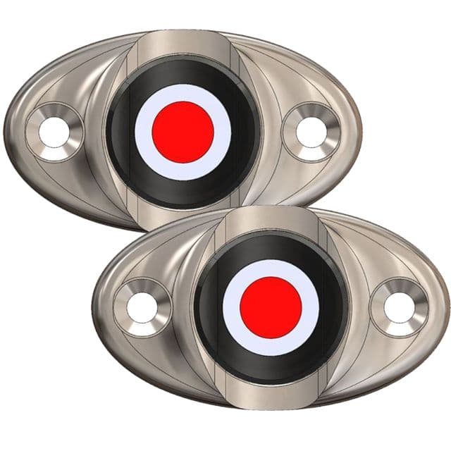 TACO Marine Surface Mount LED Side Navigation Light Set 1-3/4in
