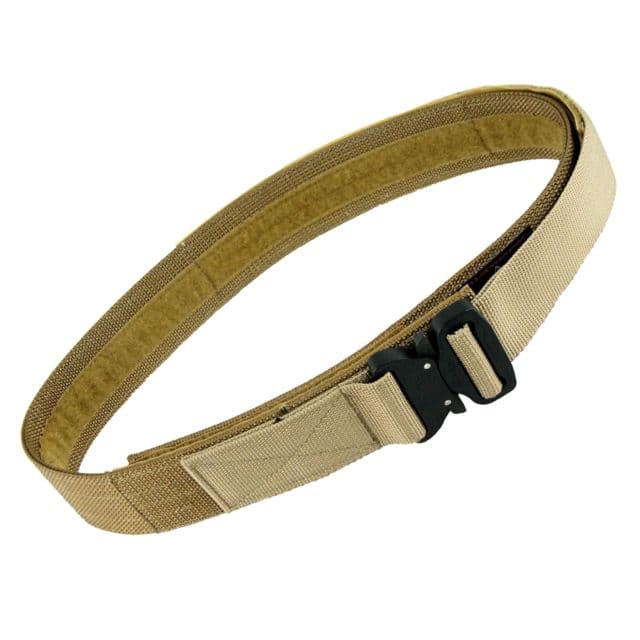 Tactical Assault Gear TAG Duty Belt with COBRA Buckle Coyote Tan Large