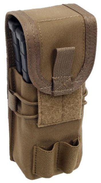 Tactical Tailor Fight Light 5.56 Double Mag Pouch Coyote Brown