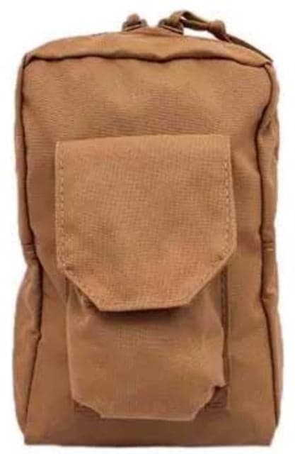 Tactical Tailor Fight Light Zipper Utility Pouch Coyote Brown