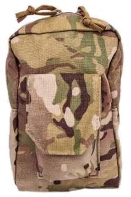 Tactical Tailor Fight Light Zipper Utility Pouch MultiCam