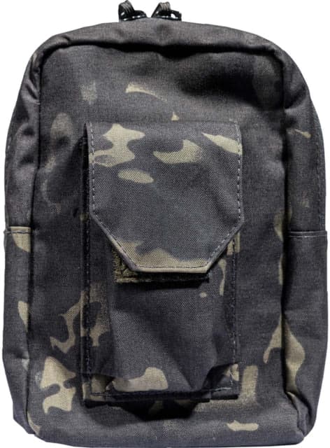 Tactical Tailor Fight Light Zipper Utility Pouch Multicam Black