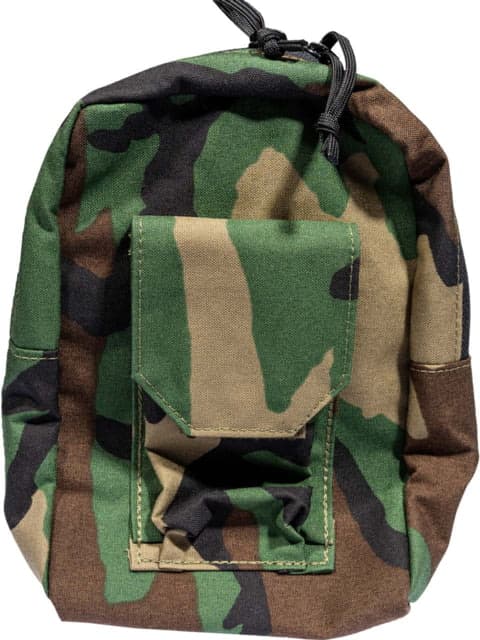 Tactical Tailor Fight Light Zipper Utility Pouch Woodland Camo