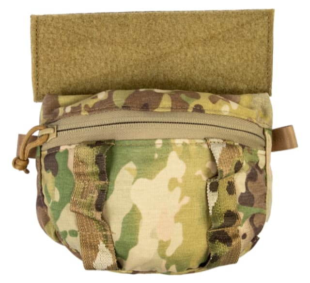 Tactical Tailor Plate Carrier Lower Accessory Pouch MultiCam