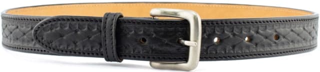 Tagua Gunleather Texas Patterned Gun Belt Black 44