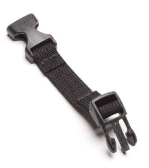 Team Wendy Chinstrap Extender 4in EXFIL CAMFIT CAM BUCKLE Retentions Black