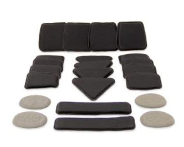 Team Wendy EPIC Helmet Liner Comfort Pad Replacement Set Black