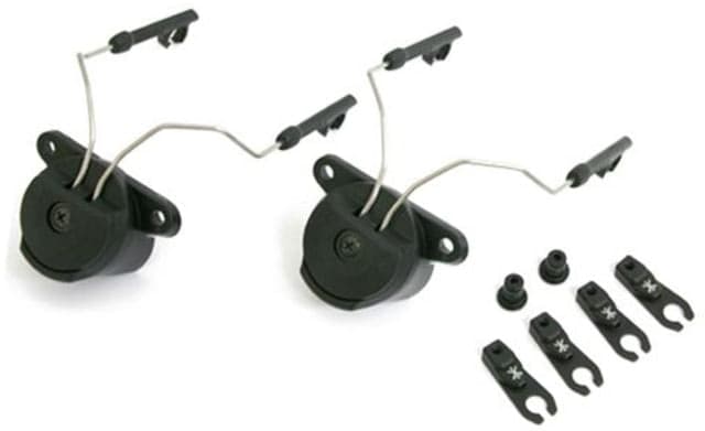 Team Wendy EXFIL Quick Release Comms Adaptor Kit w/ Unity Tactical SARA Comms Adapter Black