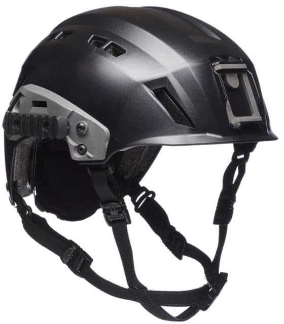 Team Wendy EXFIL SAR Tactical Helmet w/ Rails and Goggle Posts Black One Size