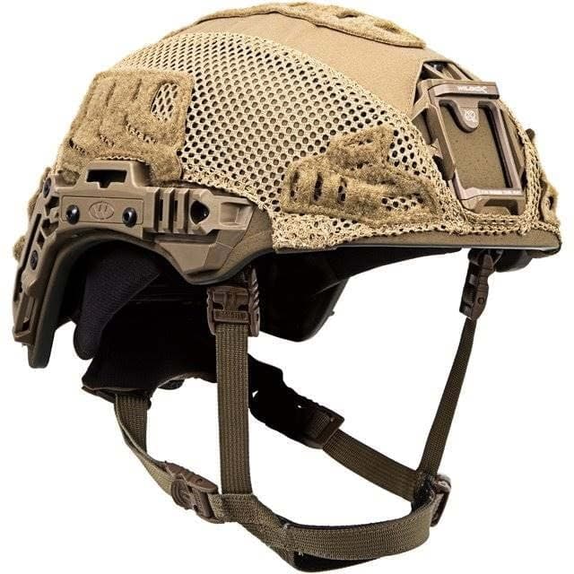 Team Wendy Helmet Cover for EXFIL Ballistics w/ Rail 3.0 Coyote Brown Medium/Large