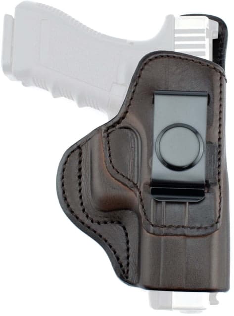 Texas 1836 Inside The Pants Holster Right Hand Glock 19 SIG Sauer P320 X-Compact With No Attachment Brown